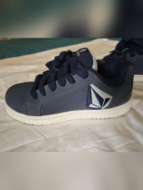 Volcom Stone Navy and White Mens Skate Shoes